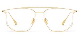 Nico Gold-Klar Pilot Brille0