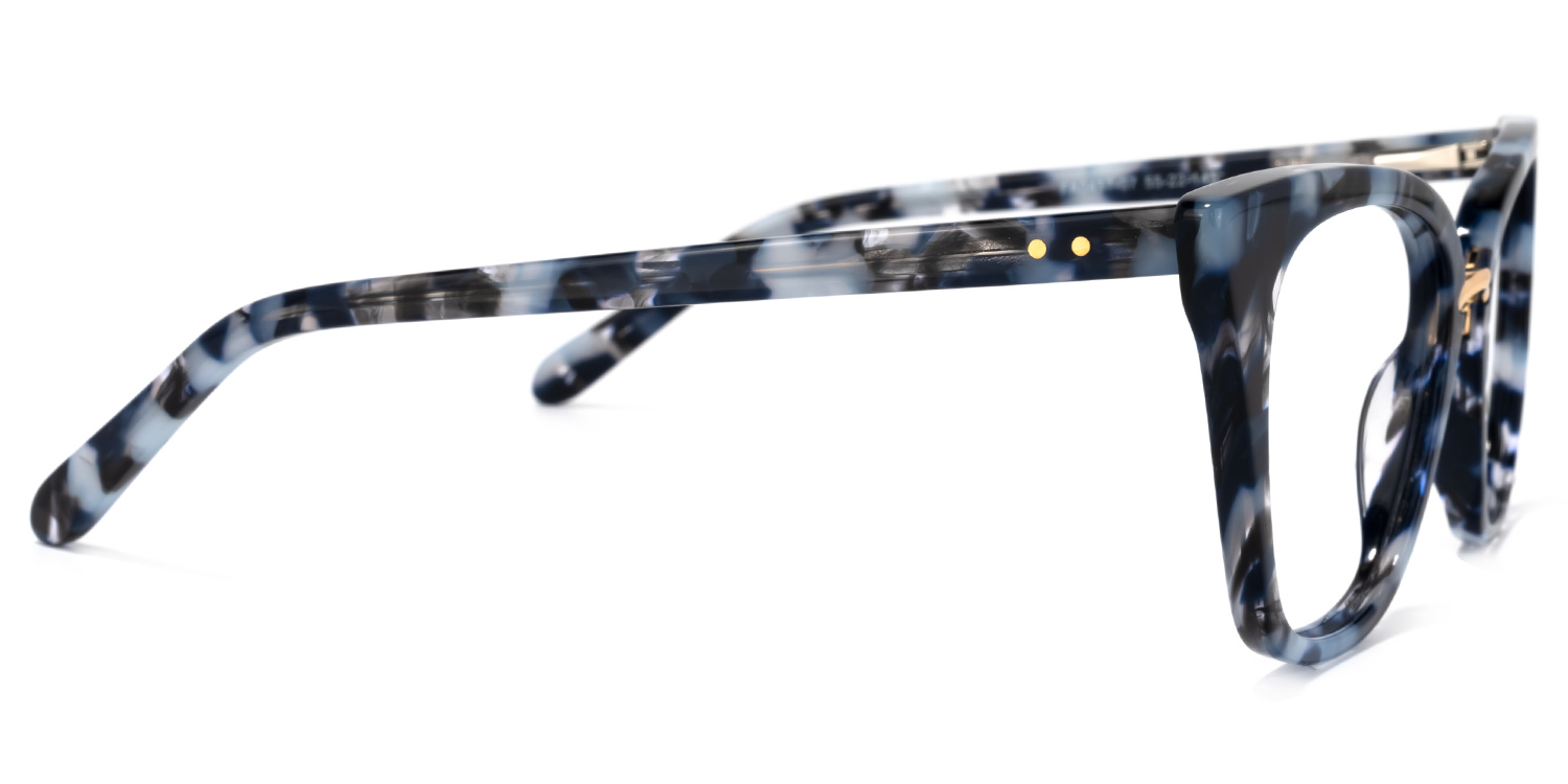 Martha BlaueTortoise Cateye Brille3