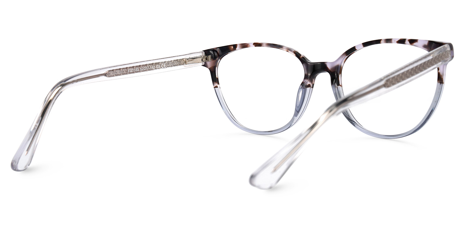 Felesa Helllila Tortoise Cateye Brille3