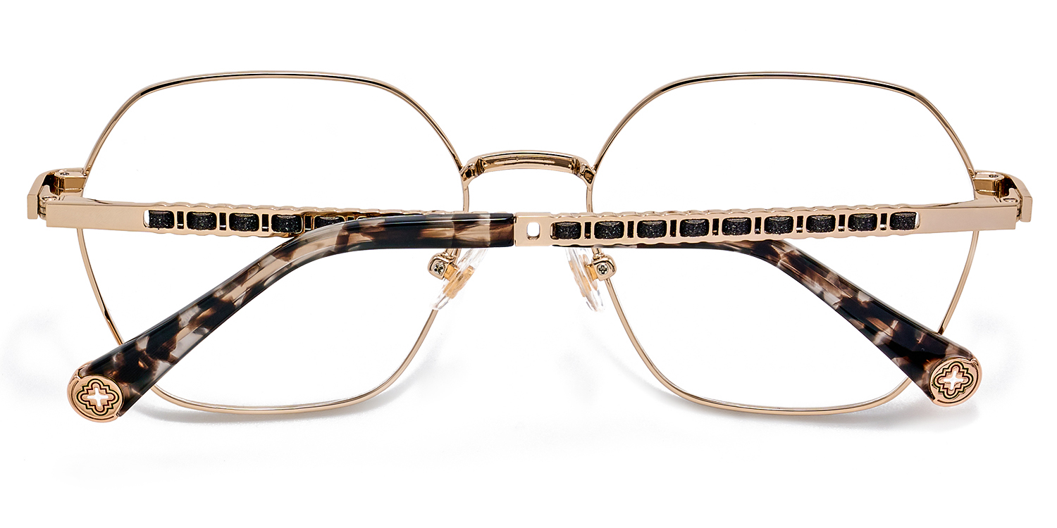 Dunbar Schwarz Geometrisch Brille2