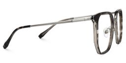 Amber Schwarz-Tortoise Quadratisch Brille3