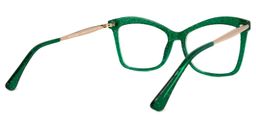 Isaebella Grün Schmetterling Brille4