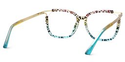Sidibe Blau-Leo Quadratisch Brille5
