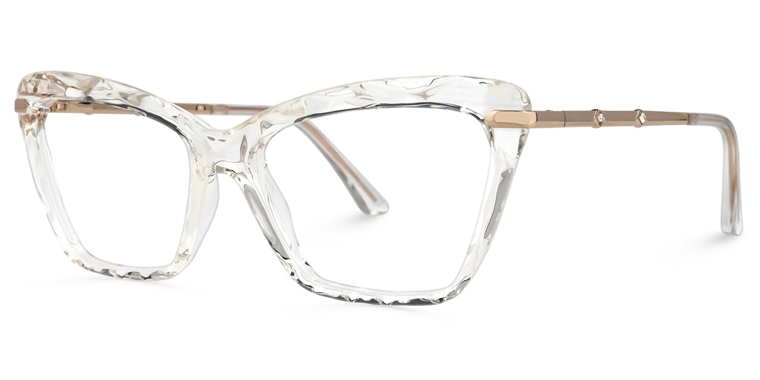 Juliet Kristall Cat Eye Brille1
