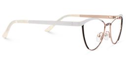 Sydney Weiß schwarz Cateye Brille2