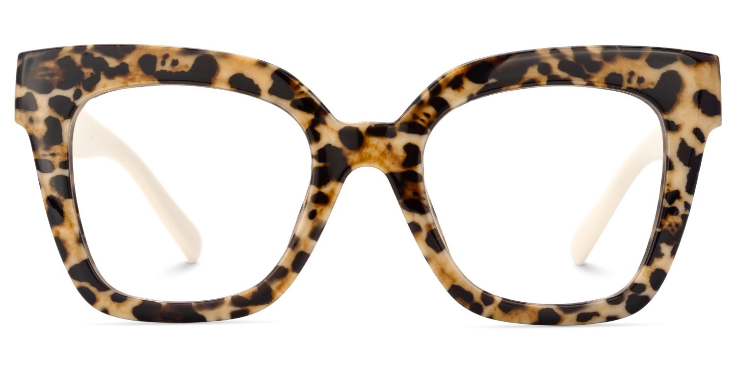Malcolm Braun Rechteckig Brille2