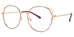 Paddy Rot Geometrich Brille1