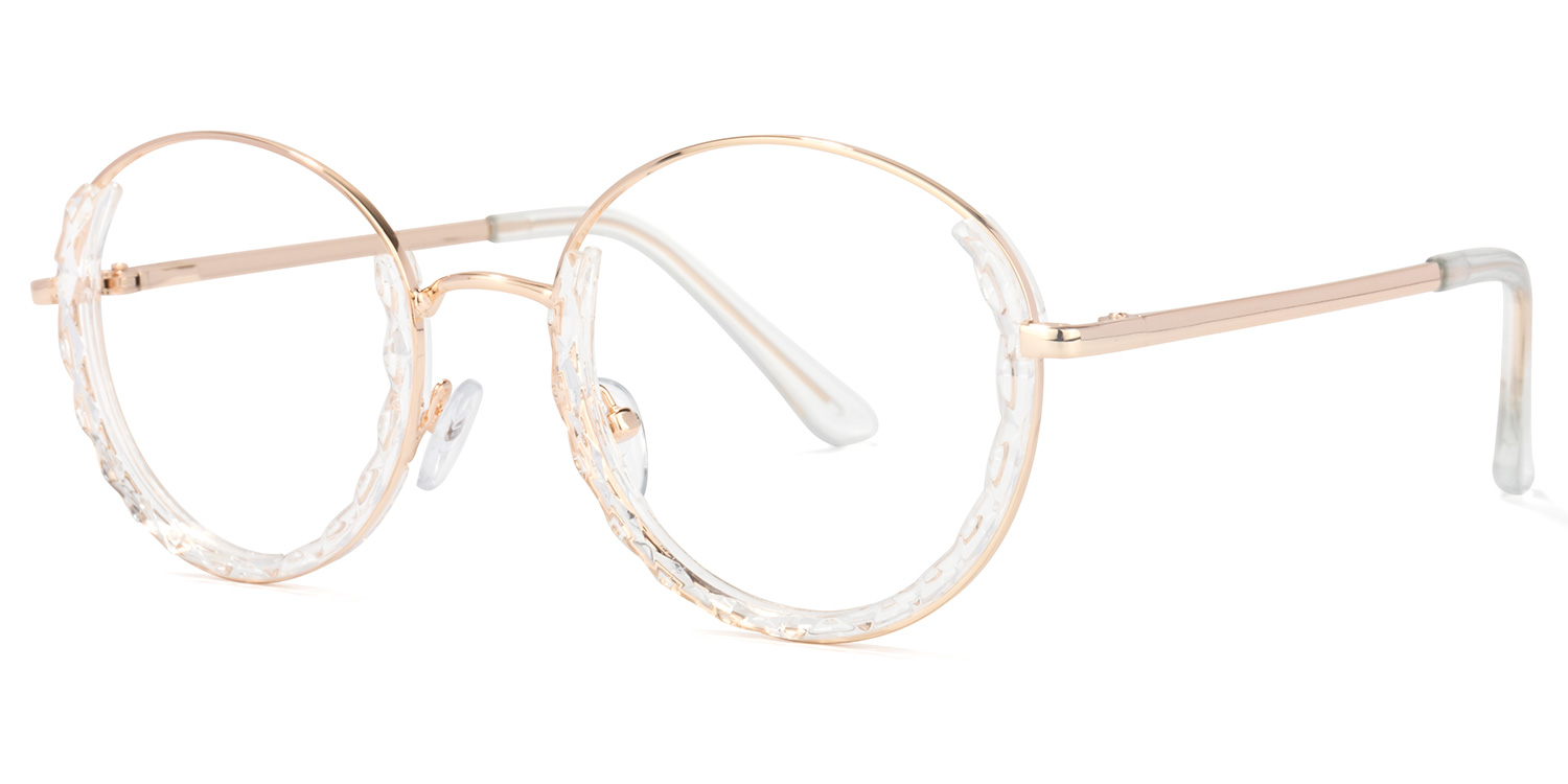 Finley Kristall Runde Brille1