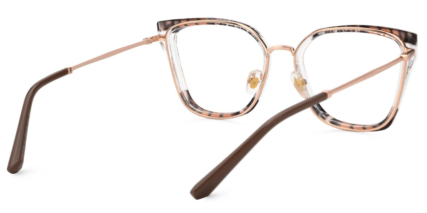 Joey Braun-Tortoise Rechteckig Brille3