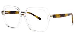 Norah Klar Geometrisch Brille1