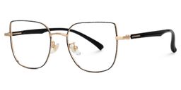 Deanna Schwarz Cateye Brille1