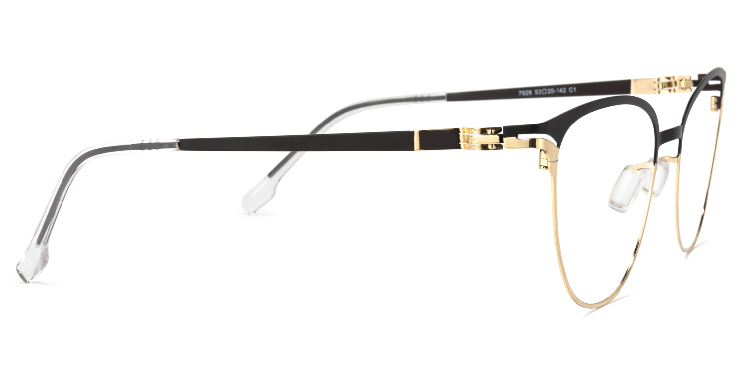 Yelena Schwarze Runde Brille3