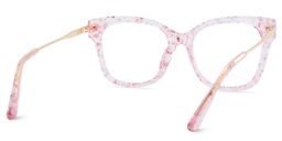 Vernella Rosa Quadratisch Brille4
