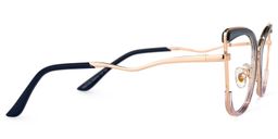 Pack Grau-Lila Cateye Brille3