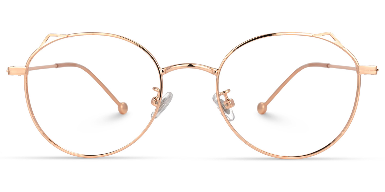 Chadwick Gold Rund Brille0