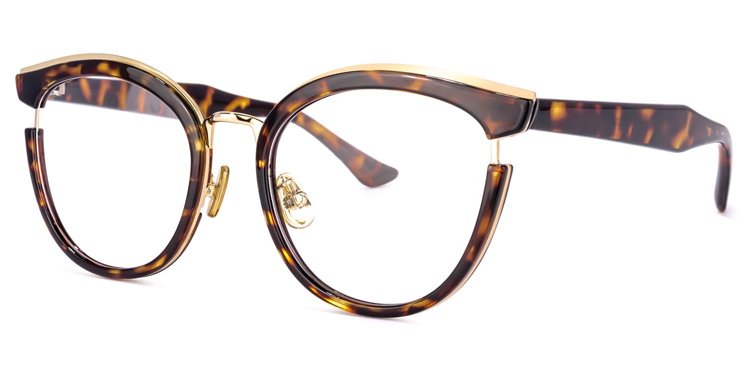 Laraine Braun-Tortoise Cateye Brille1