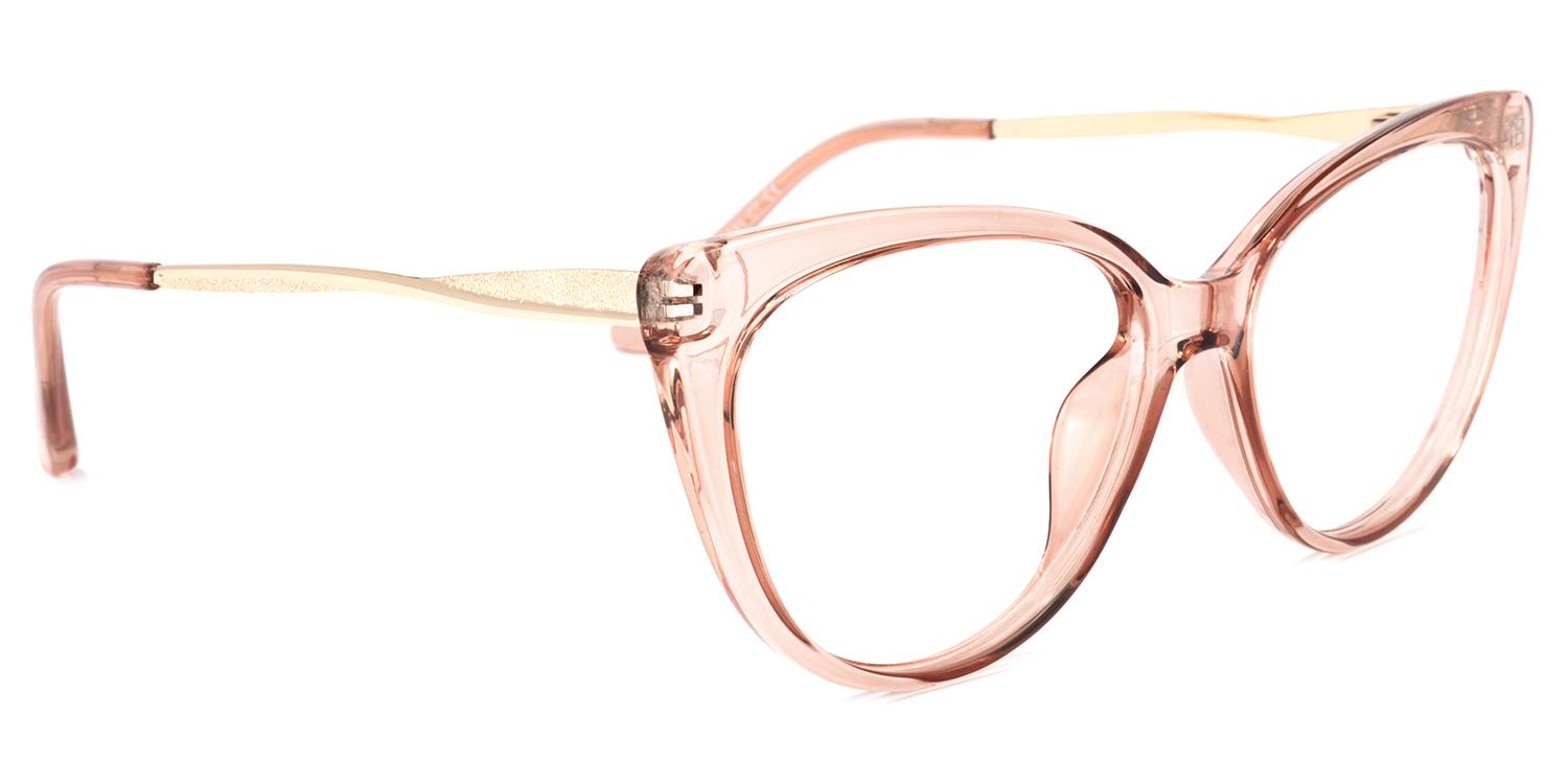 Marcus Champagner Kristall Cateye Brille2