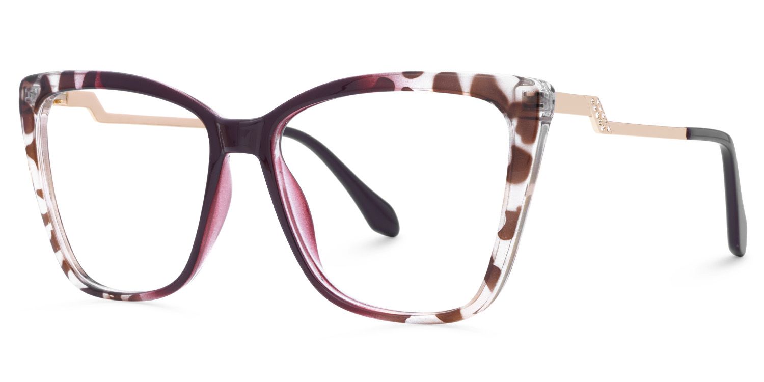Awilda Lila Schmetterling Brille1