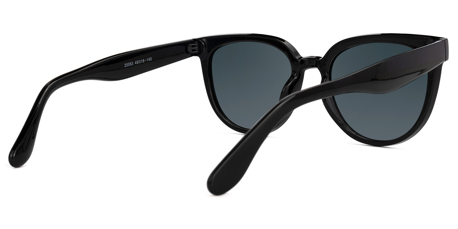 Becki Schwarze Polarisierende Cateye Sonnenbrille3
