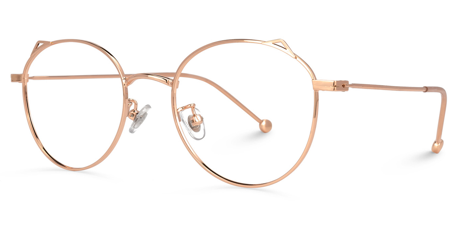 Chadwick Gold Rund Brille1