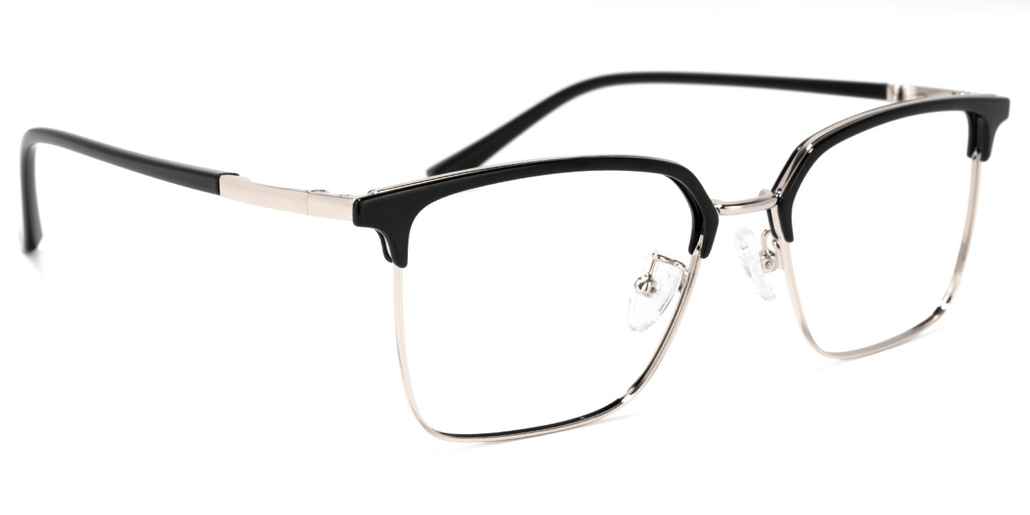 Gisela Schwarz Rechteckig Brille2