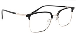 Gisela Schwarz Rechteckig Brille2