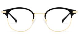 Elke Gold Browline Brille0