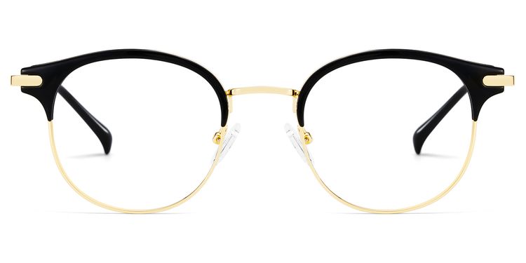 Elke Gold Browline Brille