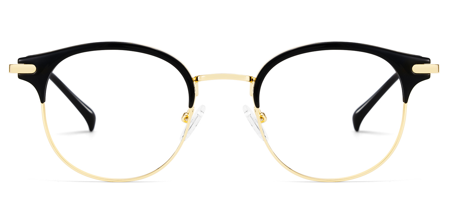 Elke Gold Browline Brille