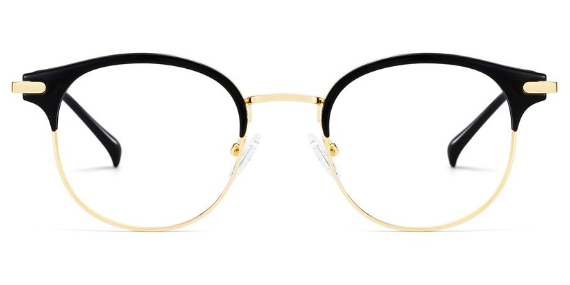 Elke Gold Browline Brille