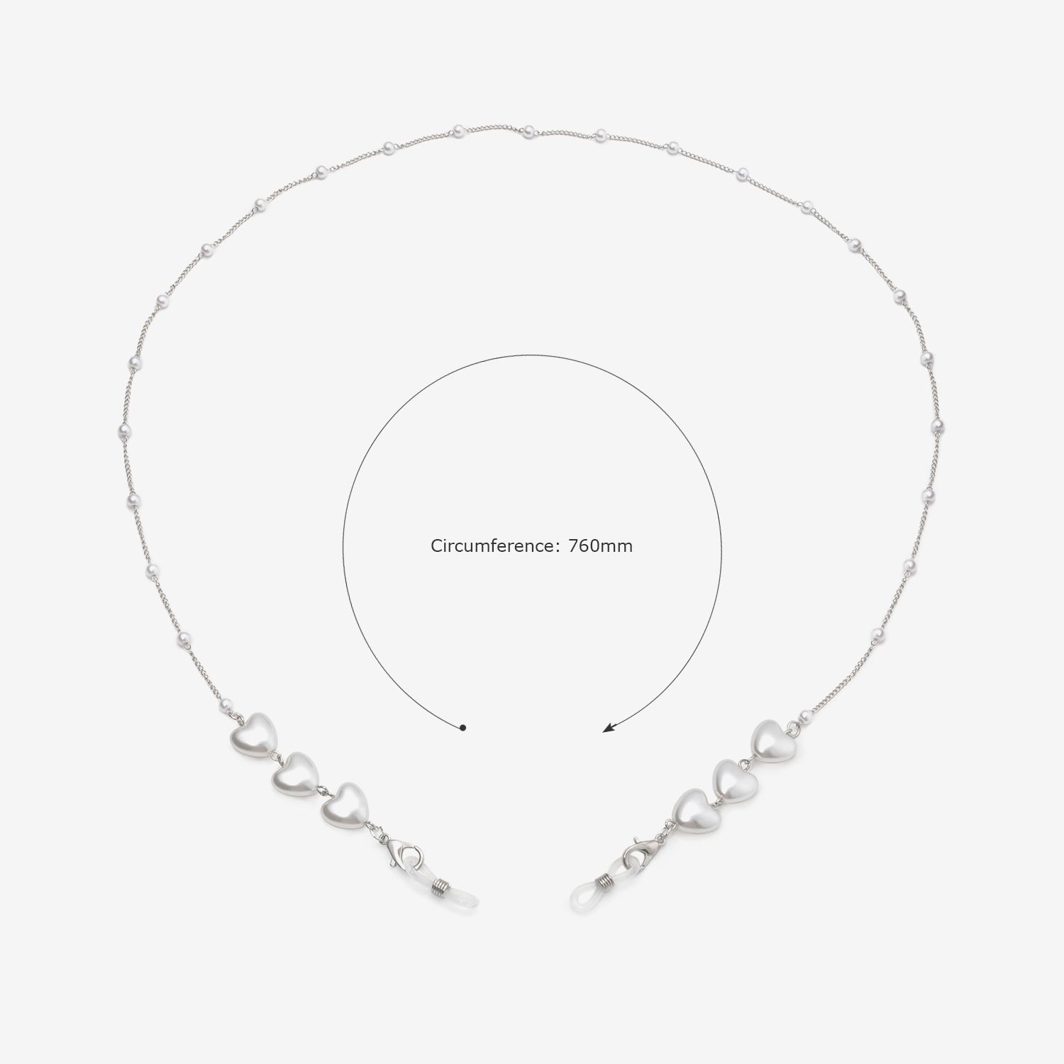 Corey Silber Brillenkette2