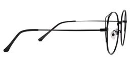 LaRue Schwarze Geometrische Brille2