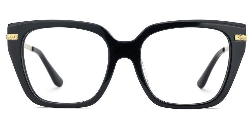 Yusbetsy Schwarz Rechteckig Brille