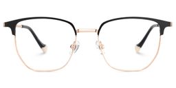 Orpah Schwarz Browline Brille0
