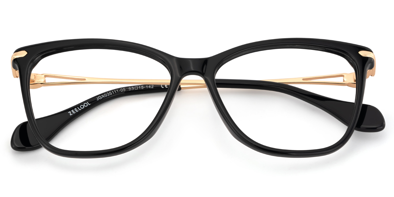 Westley Schwarz Schmetterling Brille1