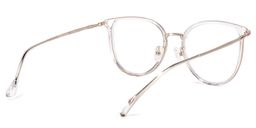 Oakley Gold Klar Rund Brille4