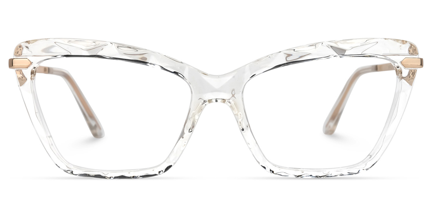 Juliet Kristall Cat Eye Brille0