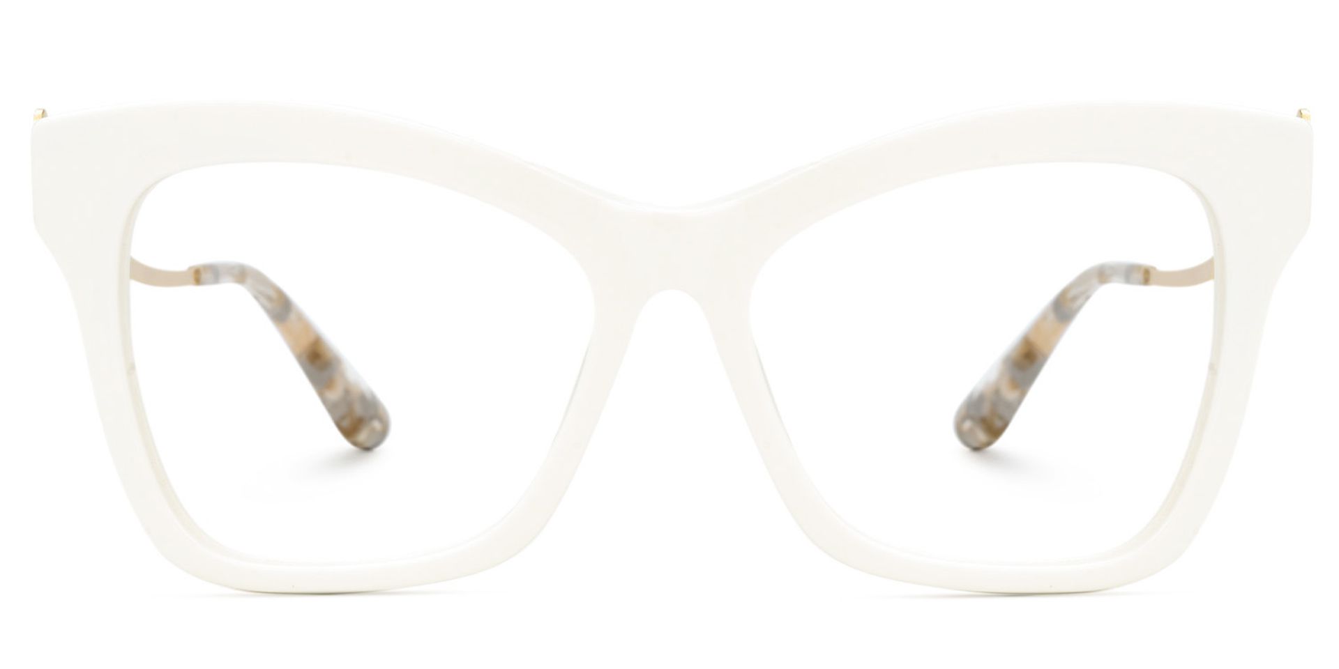 Elida Weiß Schmetterling Gemischte Materialien Brille0