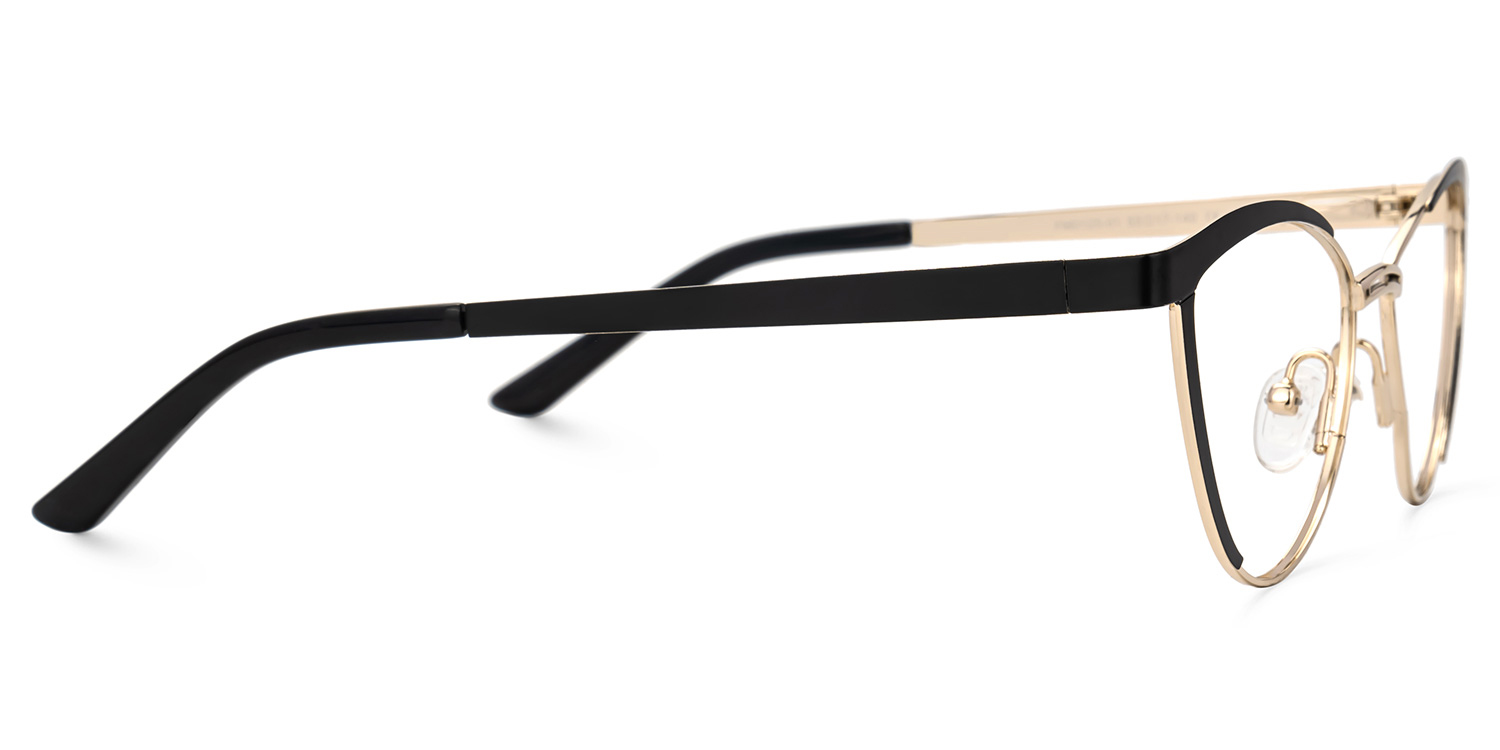 Sydney Schwarz Cat Eye Brille2