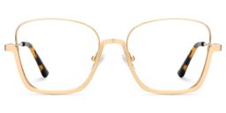Easter Gold Quadratisch Brille0