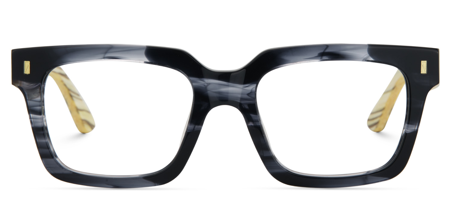 Rangel Grau Rechteckig Brille gutes Bild