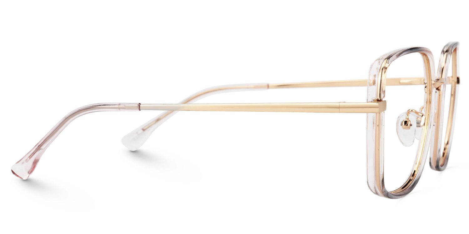 Kelby Rosa-Blau Quadratisch Brille3