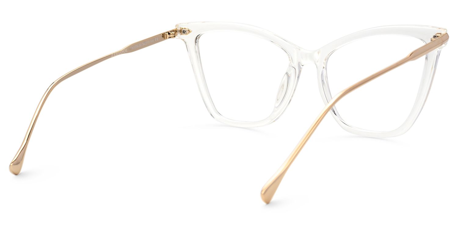 Hilary Klar Schmetterling-Form Brille3