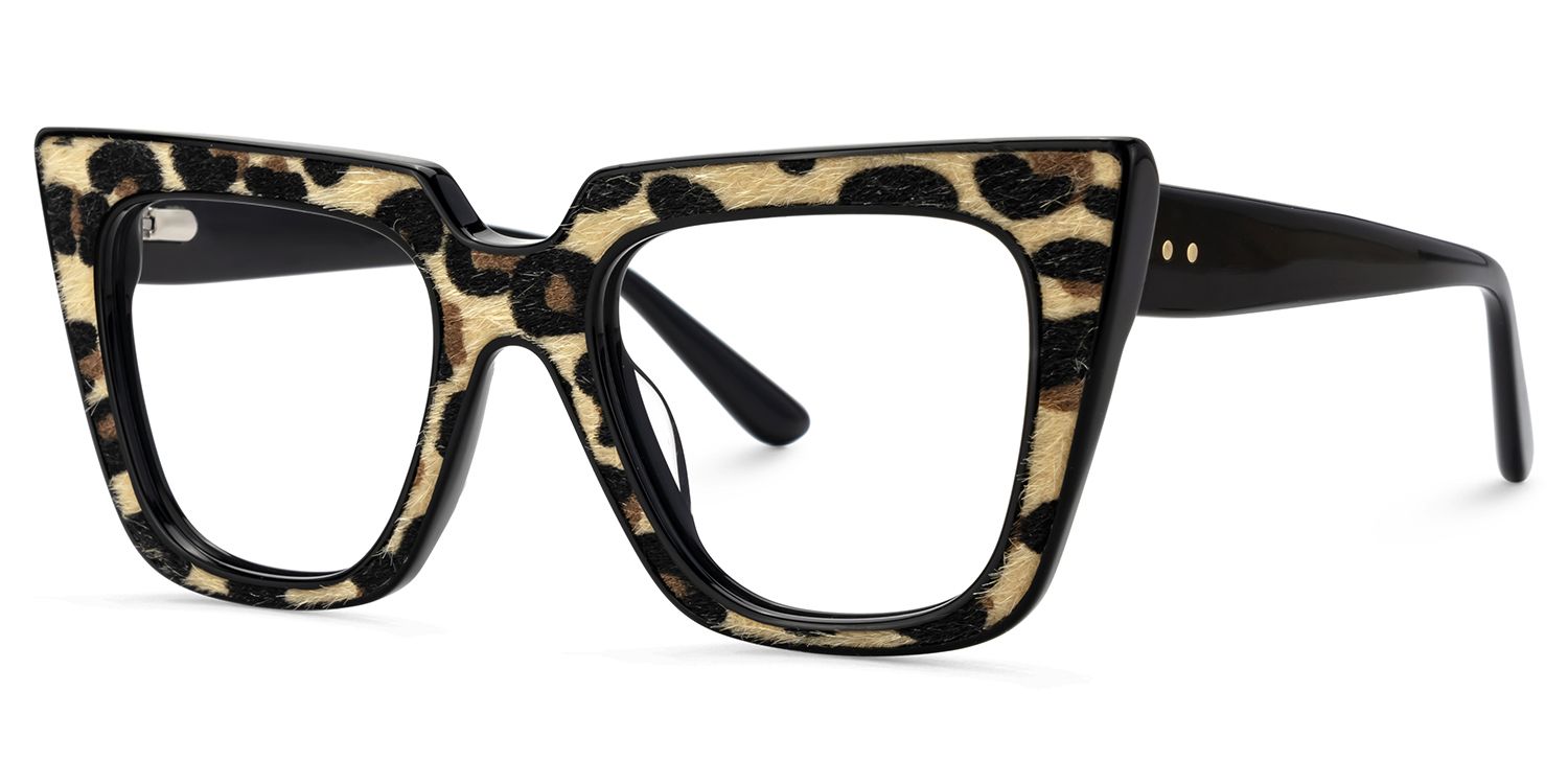 Gipson Braun-Leo Cateye Acetat Brille2