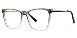 Tricee Grau-Rosa Quadratisch Brille1
