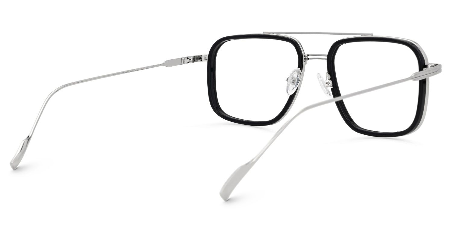 Bronica Schwarz Pilot Brille3