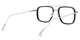 Bronica Schwarz Pilot Brille3