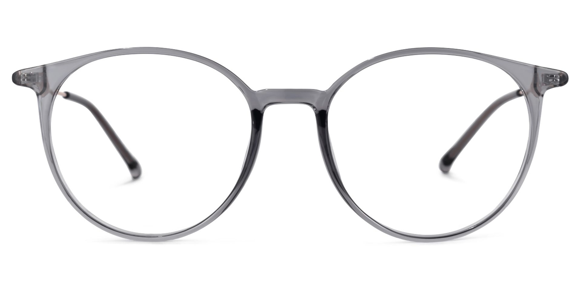 Ohnicio Grau Rund Brille0