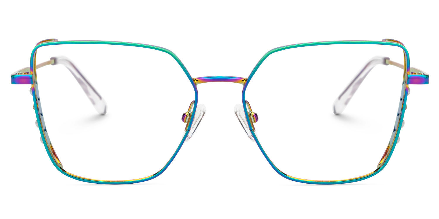 Jamison Bunt Quadratisch Brille