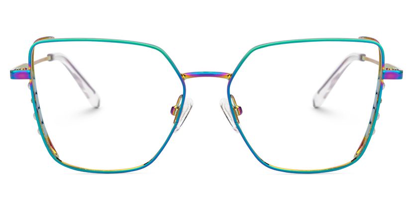 Jamison Bunt Quadratisch Brille